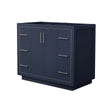 Custom image for Dark Blue with Brushed Nickel Trim / No Mirror