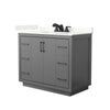 Custom image for Dark Gray with Matte Black Trim / Giotto Quartz / No Mirror