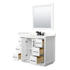 Custom image for White with Matte Black Trim / Giotto Quartz / 34