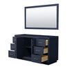 Custom image for Dark Blue with Brushed Nickel Trim / 58