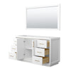 Custom image for White with Satin Bronze Trim / 58