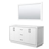 Custom image for White with Matte Black Trim / 58