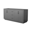 Custom image for Dark Gray with Matte Black Trim / No Mirror