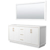 Custom image for White with Satin Bronze Trim / 70