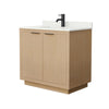 Custom image for Light Straw with Matte Black Trim / Giotto Quartz / No Mirror