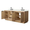 Custom image for Light Straw with Matte Black Trim / Giotto Quartz / No Mirror