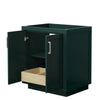 Custom image for Green with Brushed Nickel Trim / No Mirror