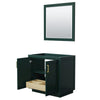Custom image for Green with Brushed Gold Trim / 34