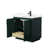 Custom image for Green with Matte Black Trim / Giotto Quartz / No Mirror