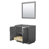 Custom image for Dark Gray with Brushed Nickel Trim / 34