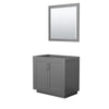Custom image for Dark Gray with Brushed Nickel Trim / 34