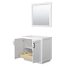 Custom image for White with Matte Black Trim / 34