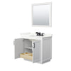 Custom image for White with Matte Black Trim / Giotto Quartz / 34
