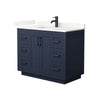 Custom image for Dark Blue with Matte Black Trim / Giotto Quartz / No Mirror