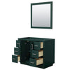 Custom image for Green with Brushed Nickel Trim / 34