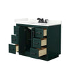 Custom image for Green with Matte Black Trim / Giotto Quartz / No Mirror
