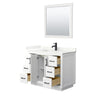 Custom image for White with Matte Black Trim / Giotto Quartz / 34