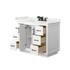 Custom image for White with Matte Black Trim / White Quartz / No Mirror