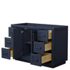 Custom image for Dark Blue with Matte Black Trim / No Mirror