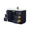 Custom image for Dark Blue with Matte Black Trim / Giotto Quartz / No Mirror