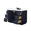 Custom image for Dark Blue with Matte Black Trim / Giotto Quartz / No Mirror