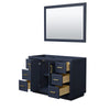Custom image for Dark Blue with Brushed Gold Trim / 46