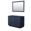 Custom image for Dark Blue with Brushed Nickel Trim / 46