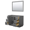 Custom image for Dark Gray with Matte Black Trim / 46