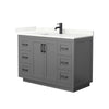 Custom image for Dark Gray with Matte Black Trim / Giotto Quartz / No Mirror