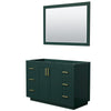 Custom image for Green with Brushed Gold Trim / 46