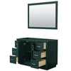 Custom image for Green with Brushed Nickel Trim / 46