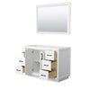 Custom image for White with Matte Black Trim / 46