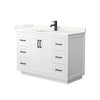 Custom image for White with Matte Black Trim / Giotto Quartz / No Mirror