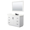 Custom image for White with Matte Black Trim / Giotto Quartz / 46