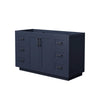 Custom image for Dark Blue with Matte Black Trim / No Mirror