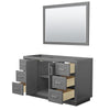 Custom image for Dark Gray with Brushed Nickel Trim / 46