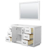 Custom image for White with Matte Black Trim / 46