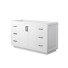 Custom image for White with Matte Black Trim / No Mirror