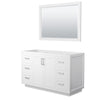 Custom image for White with Brushed Nickel Trim / 46