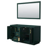 Custom image for Green with Brushed Gold Trim / 58
