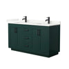 Custom image for Green with Matte Black Trim / Giotto Quartz / No Mirror