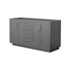 Custom image for Dark Gray with Brushed Nickel Trim / No Mirror