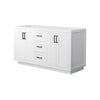 Custom image for White with Matte Black Trim / No Mirror