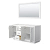 Custom image for White with Brushed Nickel Trim / 58