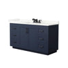 Custom image for Dark Blue with Matte Black Trim / Giotto Quartz / No Mirror