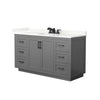 Custom image for Dark Gray with Matte Black Trim / Giotto Quartz / No Mirror