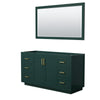 Custom image for Green with Brushed Gold Trim / 58