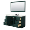 Custom image for Green with Matte Black Trim / Giotto Quartz / 58