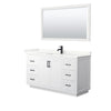 Custom image for White with Matte Black Trim / Giotto Quartz / 58