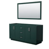 Custom image for Green with Brushed Nickel Trim / 58